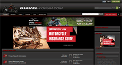 Desktop Screenshot of diavel-forum.com